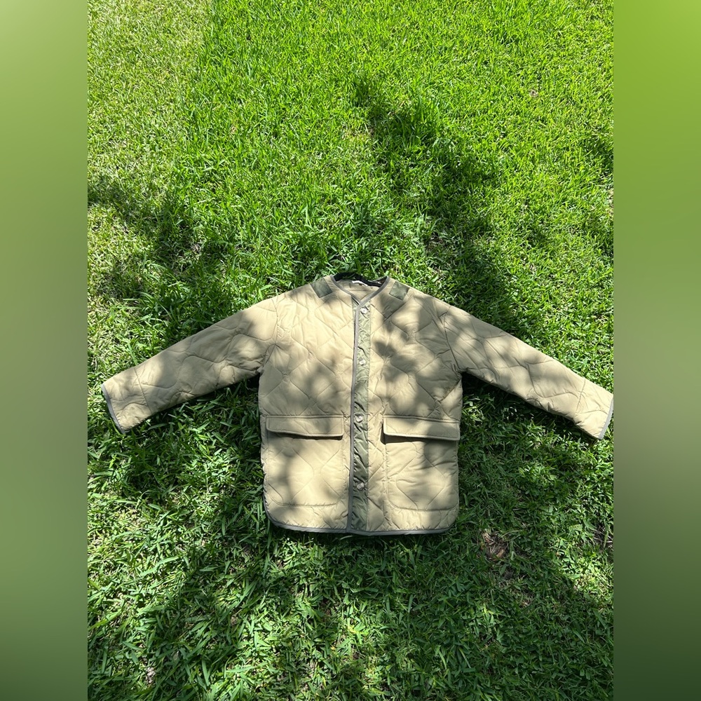 Böhme Skylar Olive Quilted Coat